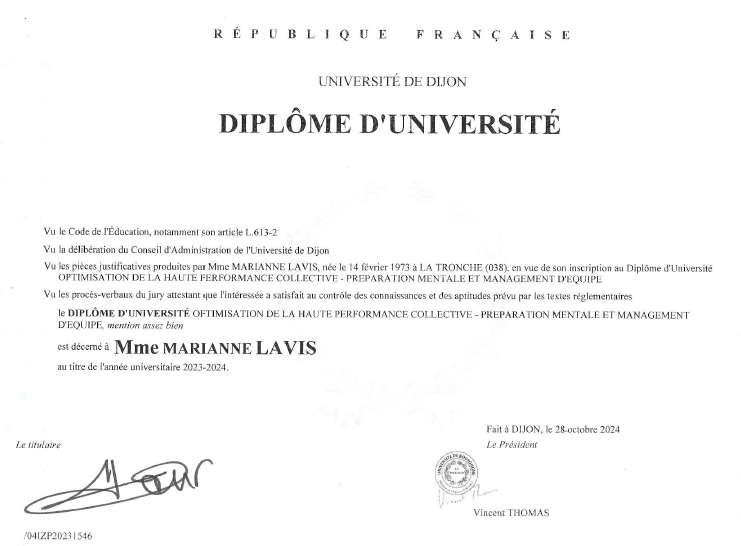Diplome universitaire
